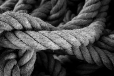 Full frame shot of ropes