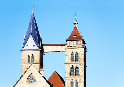 Low angle view of building against sky