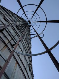 Low angle view of built structure against sky