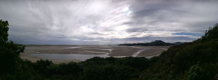 Panoramic view of landscape against sky