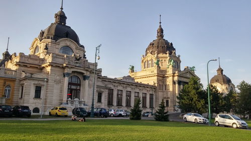 View of church