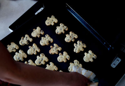 Homemade baked cookies 