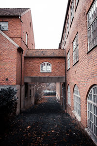 View of old building