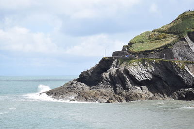 Scenic view of sea and sky