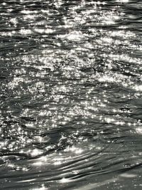 Full frame shot of rippled water