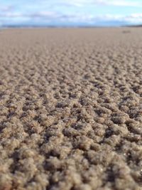 Close-up of sand