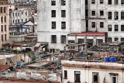 Residential buildings in city