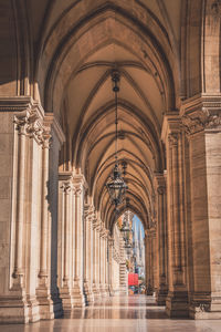 Interior of historic building