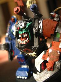 Close up of typewriter