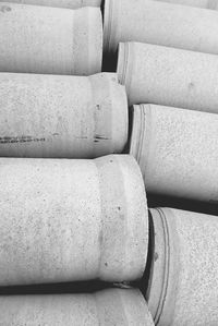 Full frame shot of pipes