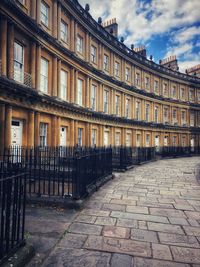 View of old building in city