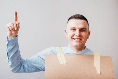 Portrait of a smiling young man