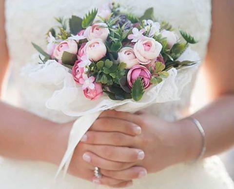 flower, person, freshness, holding, fragility, petal, part of, rose - flower, flower head, indoors, lifestyles, close-up, cropped, bouquet, focus on foreground, human finger