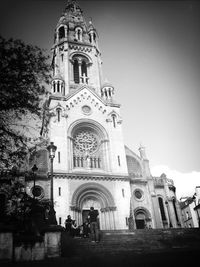 Low angle view of church