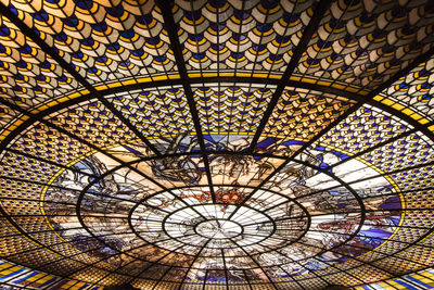 Close-up of ceiling
