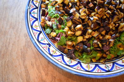 Close-up of food in plate