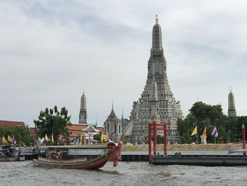 Panoramic view of buildings against sky