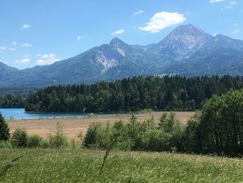 View on austrian karawanken