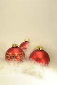 Close-up of christmas decoration