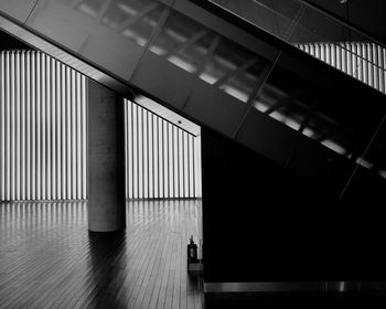 Interior of modern building