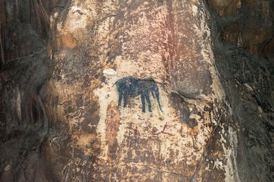 Full frame shot of weathered wall