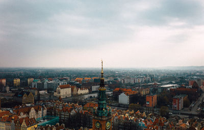 Aerial view of cityscape