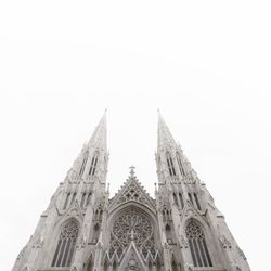 Low angle view of st. patrick cathedral