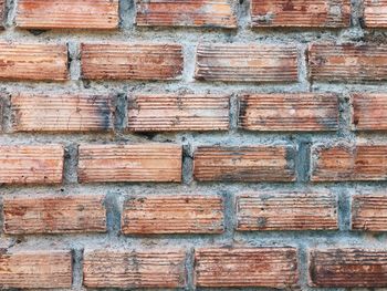 Full frame shot of brick wall