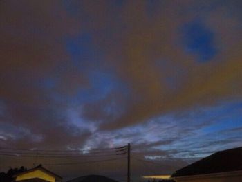 Scenic view of sky during sunset