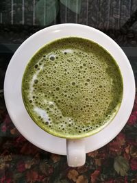 Close-up of drink on table