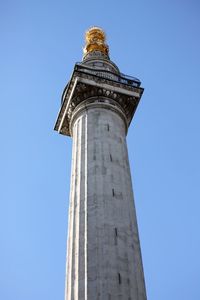 Low angle view of statue