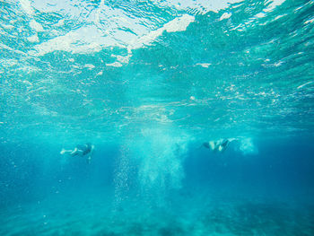 People swimming in pool