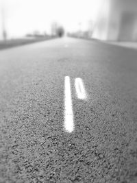 road marking