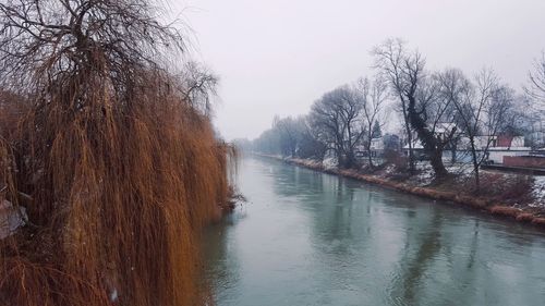 River in winter