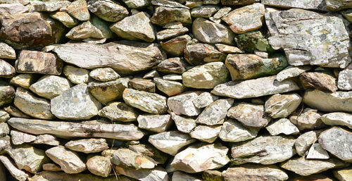 Full frame shot of stone wall