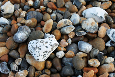 Full frame shot of colorful stones