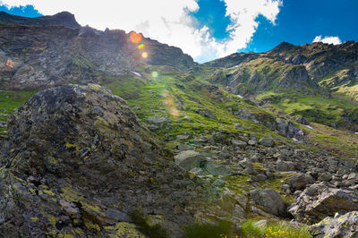 Panoramic view of landscape against sky