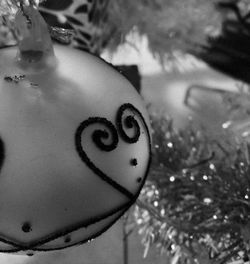 Close-up of christmas decoration