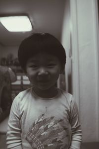 Portrait of young woman