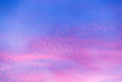 Full frame shot of pink sky
