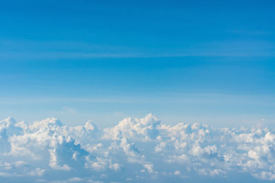 Low angle view of clouds in sky