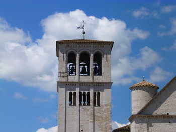 Low angle view of building against sky