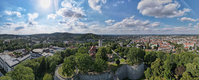 Sparrenburg castle, bielefeld, germany 