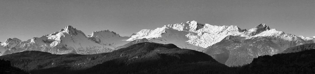 Scenic view of mountains