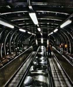 Railroad station platform