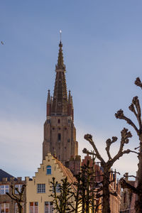 Low angle view of cathedral against sky