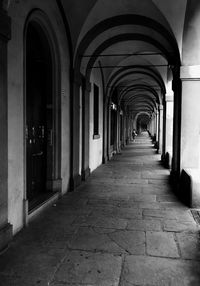 Corridor of building