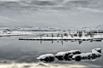 Iceland, views in the Þingvellir area