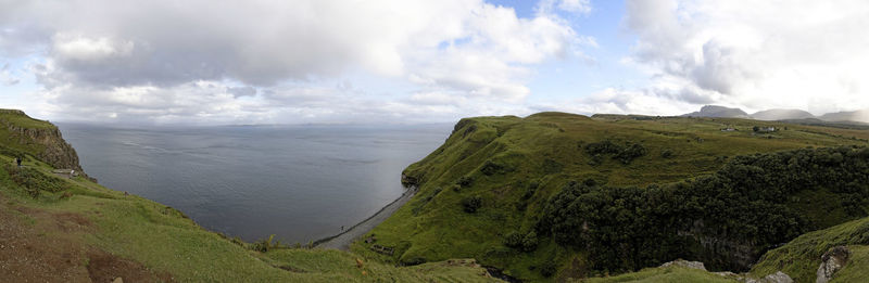 Panoramic view of landscape against sky