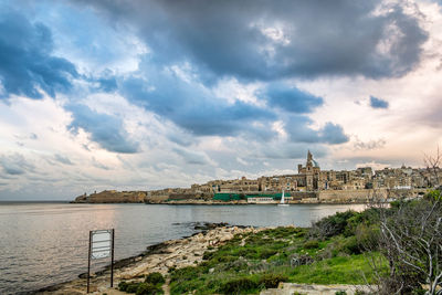 Historical cityscape of valletta